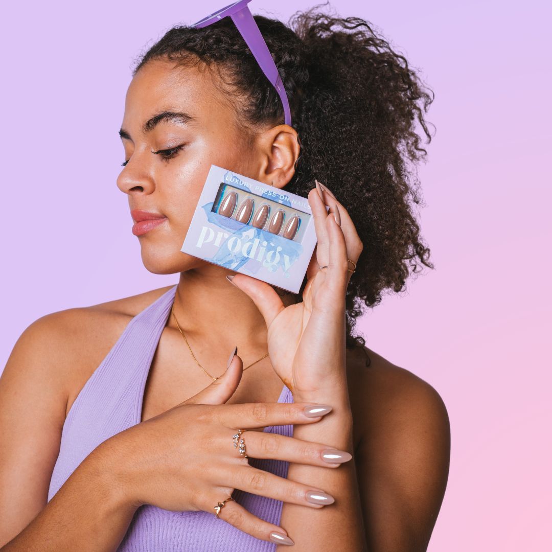 Strong Press On Nails | Includes Glue/Full Nail Kit | Prodigy Nails
– PRODIGY NAILS